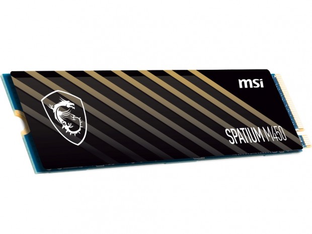 MSI、PCIe 4.0に対応するエントリーNVMe M.2 SSD「SPATIUM M450 500GB V1」発売