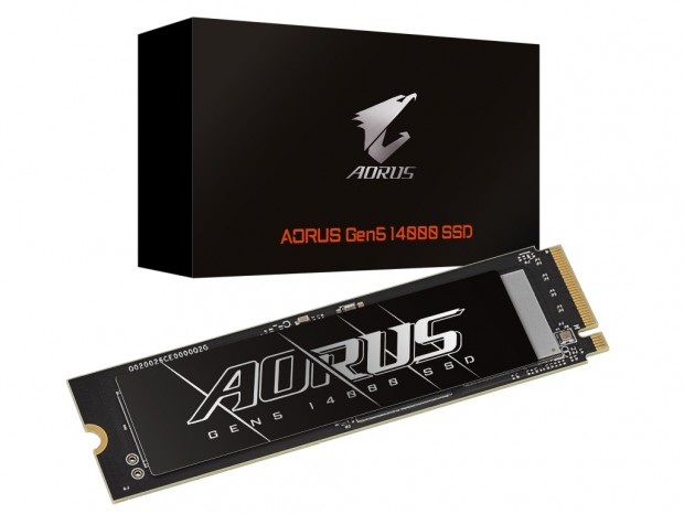 最大14,500MB/sのPCIe 5.0 SSD、GIGABYTE「AORUS Gen5 14000 SSD」など2種