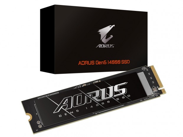 最大14,500MB/sのPCIe 5.0 SSD、GIGABYTE「AORUS Gen5 14000 SSD」など2種