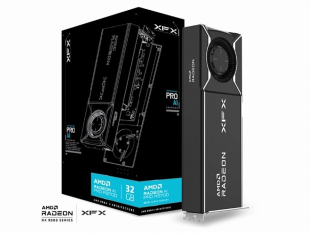 XFX、AI向けグラフィックスカードRadeon AI PRO R9700の一般販売開始