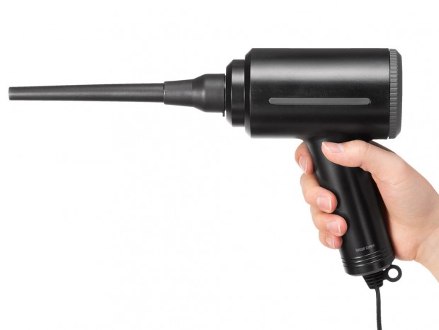 強力噴射42m/sまでの無段階調整に対応するガンタイプ形状の電動