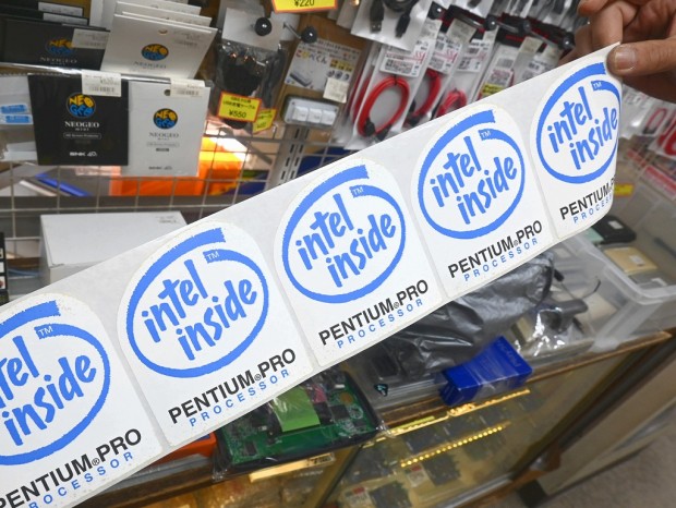 Pentiumステッカー