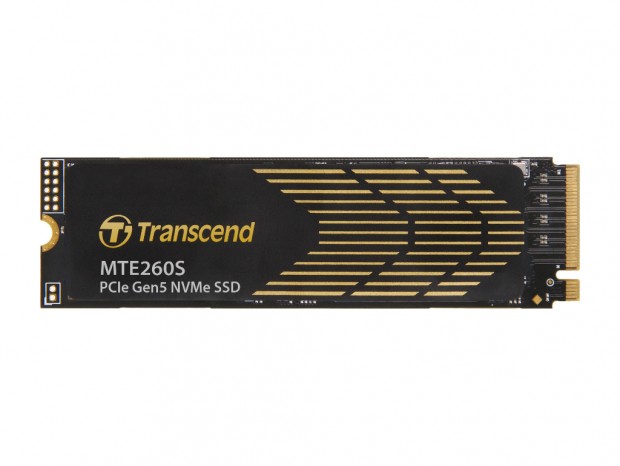 最大14,000MB/sのPCIe 5.0対応NVMe M.2 SSD、トランセンド「MTE260S」9月中旬発売