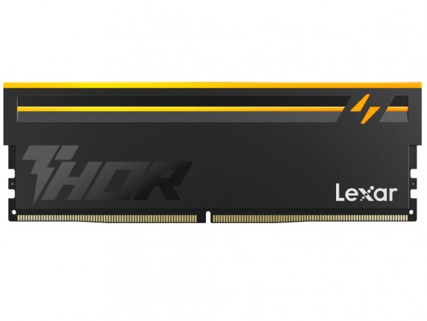Lexar、サンドブラスト仕上げのアルミヒートシンクを搭載した「THOR RGB 2nd Gen DDR5」