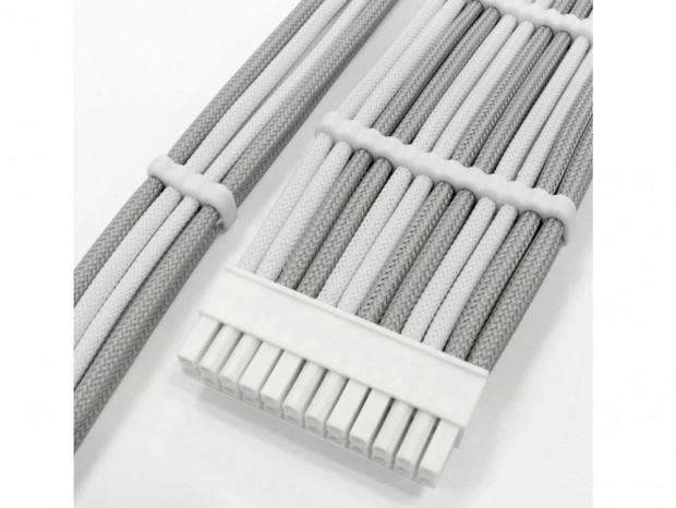 ドスパラセレクト、汎用電源延長ケーブルに新色パステルグレー2モデル追加