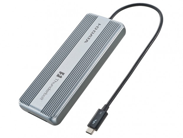 国内メーカー初のThunderbolt 5対応ポータブルSSD、アイ・オー・データ「SSPU-TFC」