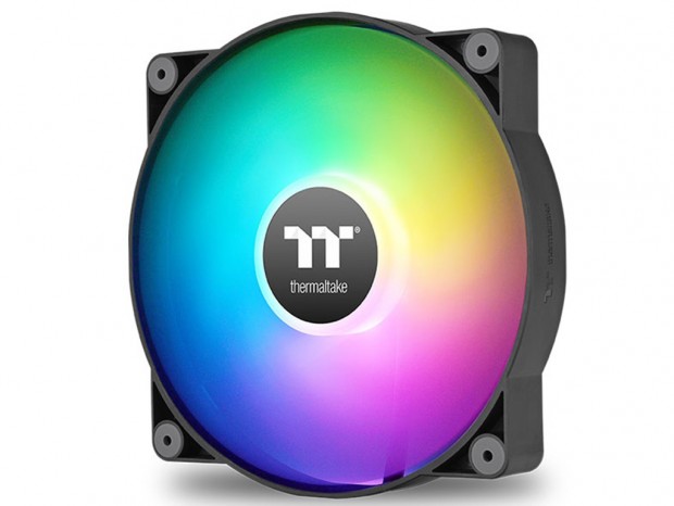 デイジーチェーン接続対応の200mm ARGBファン、Thermaltake「CT200 ARGB Sync」発売