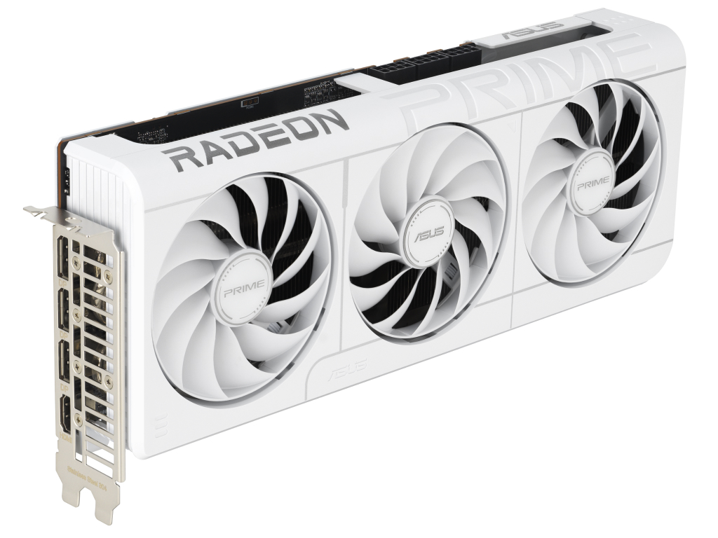 ASUS PRIMEシリーズから白いトリプルファンクーラーを搭載するRadeon