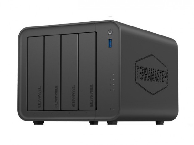 最新ローカルAI技術を搭載したホームユース向け4ベイNAS、TerraMaster