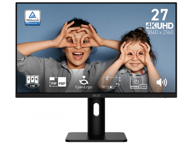 Eyes Ergoと多機能スタンド搭載で税込約3.3万円の4K液晶、MSI「PRO MP273UP E6」発売