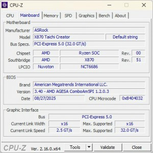 X870 Taichi Creator