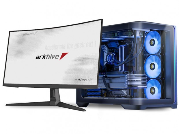 arkhive、Antecの曲面ピラーレスPCケース「C5 Curve ARGB」採用ゲーミングPC計4機種