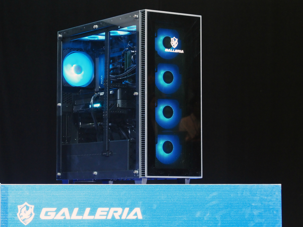メディア向け内覧会)ドスパラ、ゲーミングPC「GALLERIA」を5年ぶりに