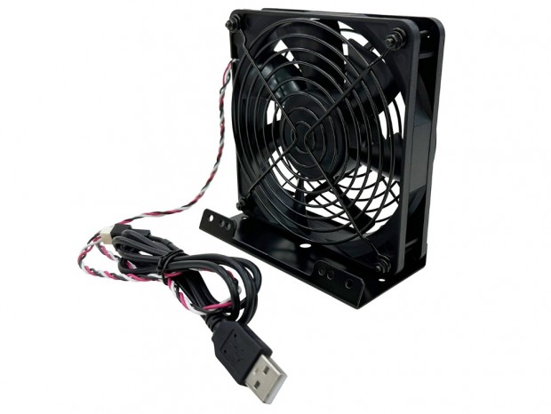 スタンド付USB冷却ファン-120mm