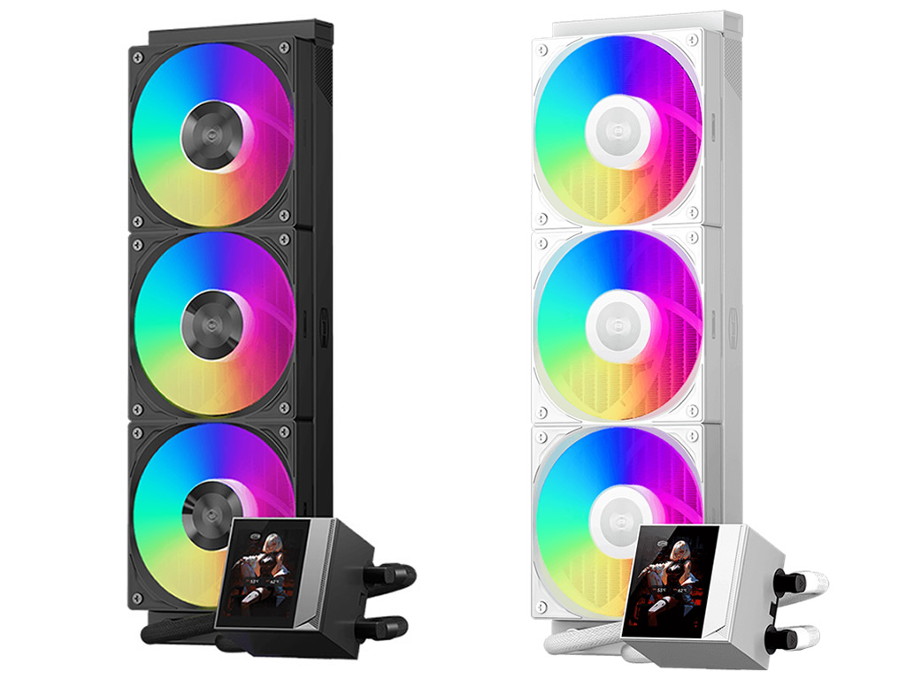 CPS、2.4型IPSディスプレイ搭載のAIO水冷「DC360 PRO」シリーズを国内