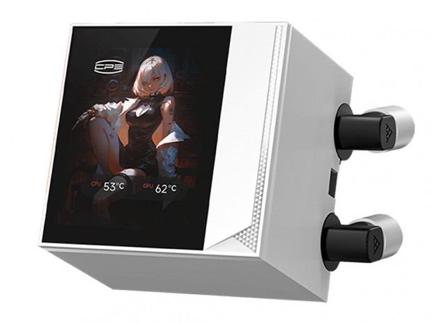 CPS、2.4型IPSディスプレイ搭載のAIO水冷「DC360 PRO」シリーズを国内