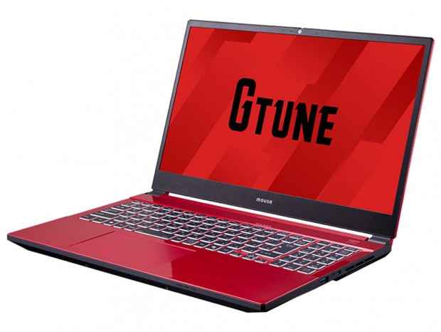 マウスゲーミングノート「G TUNE P5」に3色目のレッドカラーを追加