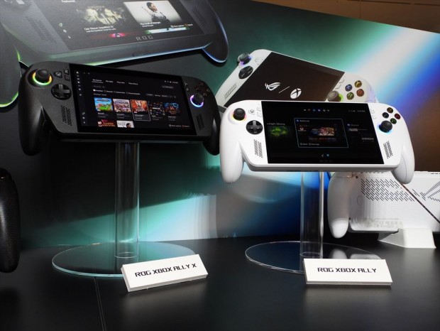 メディア向け内覧会) ASUSの最新ポータブルゲーム機「ROG Xbox Ally