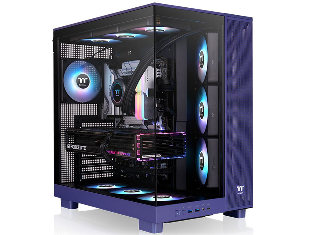 Thermaltake「View 380 XL TG ARGB」にAmazon専売色”Future Dusk”を