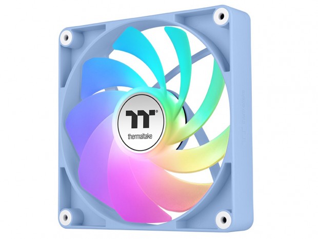 Thermaltake、ARGB LED搭載120/140mmリバースファン2個パックに新色追加