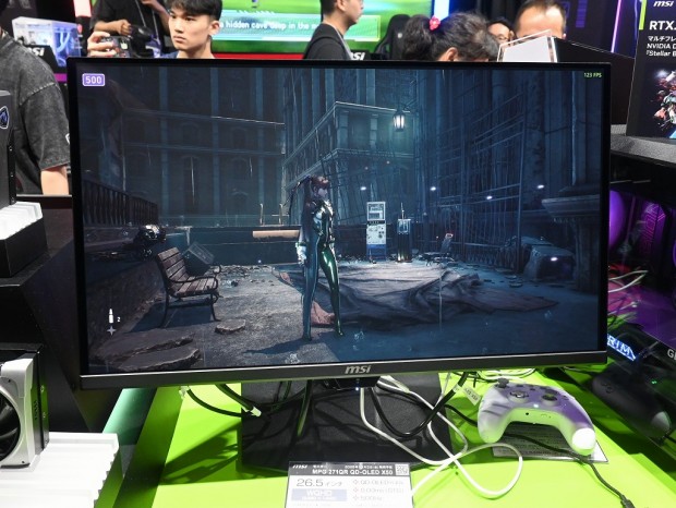 みる MSI エムエスアイ MPG 271QRX QD-OLED 26.5インチ WQHD(QHD) 2560x1440