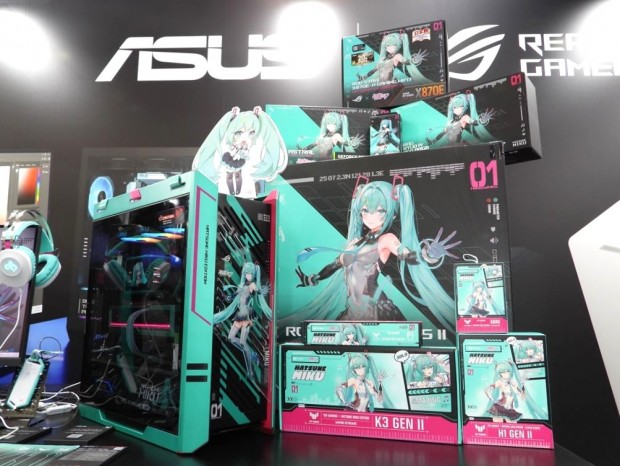 ASUS「ROG × 初音ミク」コラボレーションモデルの国内発売日と価格判明