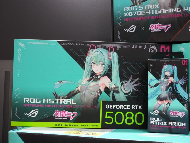 TGS2025) ミクファン必見！ASUSブースで見つけた「ROG × 初音ミク
