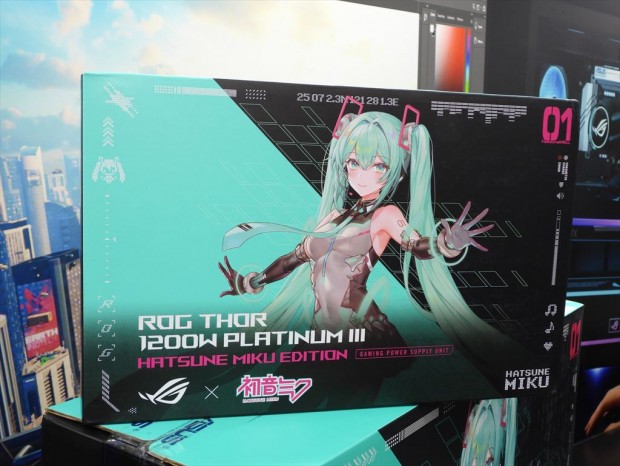 ASUS TGS2025「初音ミク」コラボパーツ