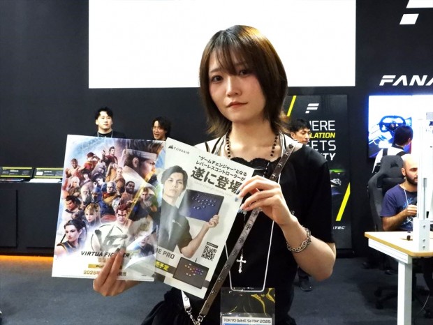 CORSAIRのTGS2025ブース