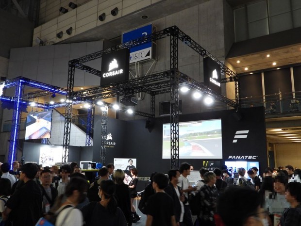 CORSAIRのTGS2025ブース