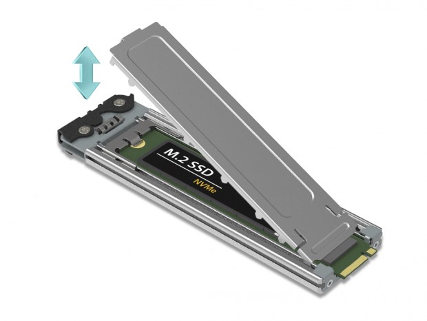 PCIe 5.0 M.2 SSDをリムーバブルドライブ化する拡張カードがICY DOCKから