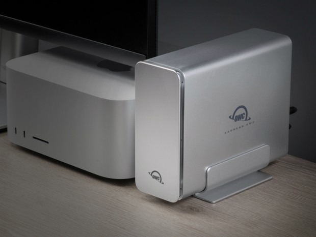 4台のNVMe M.2 SSDを搭載できるUSB4対応RAIDエンクロージャ「OWC