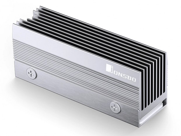 大型フィンを搭載する高性能M.2ヒートシンク、JONSBO「M201」シリーズ