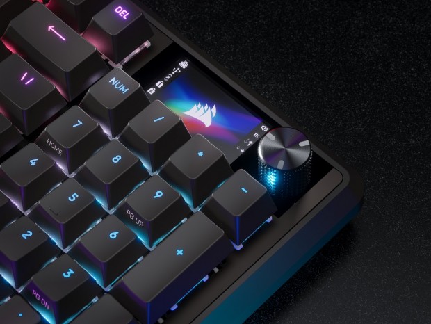 CORSAIR、磁気ホール式スイッチ搭載の96％キーボード「VANGUARD PRO 96