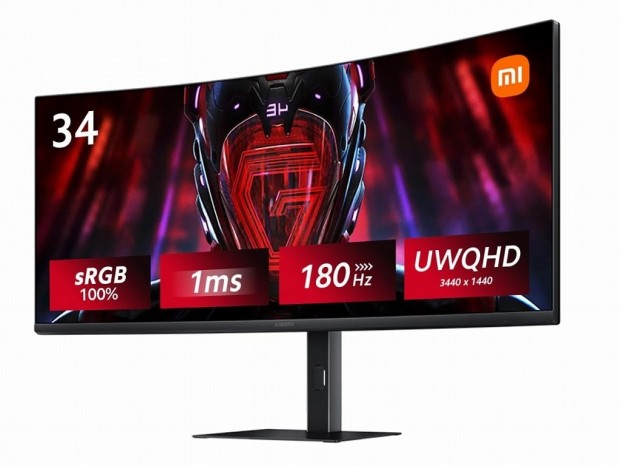 (今日のお買い得) 180Hz対応の34型ウルトラワイドゲーミング液晶、Xiaomi「G34WQi」が13％オフ