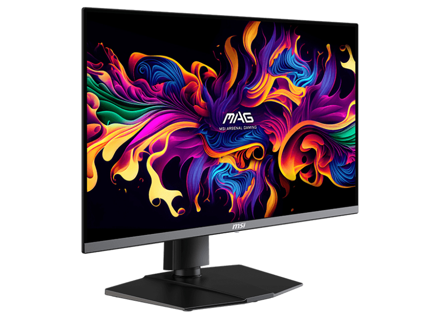 500Hz対応の26.5型WQHD QD-OLEDゲーミングディスプレイ、MSI「MAG