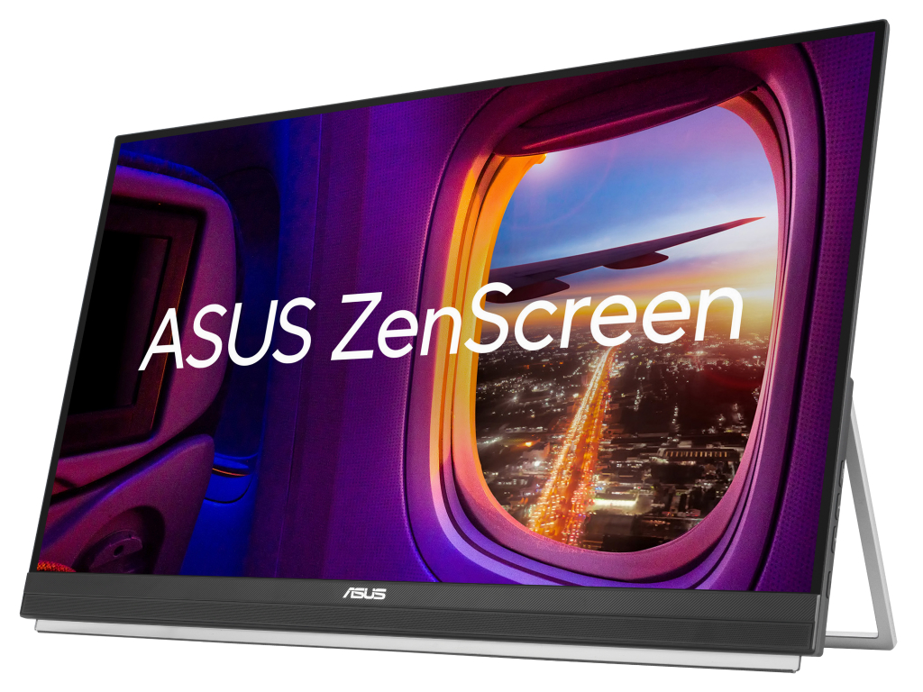 持ち運びできる27型WQHD液晶ディスプレイ、ASUS「ZenScreen