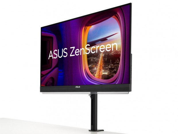 持ち運びできる27型WQHD液晶ディスプレイ、ASUS「ZenScreen MB27ACF