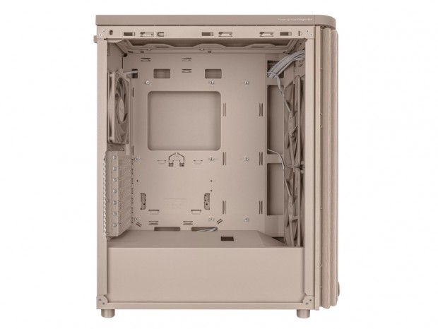 天然木採用のミドルタワー、ASUS「ProArt PA401 Wood Edition」に新色