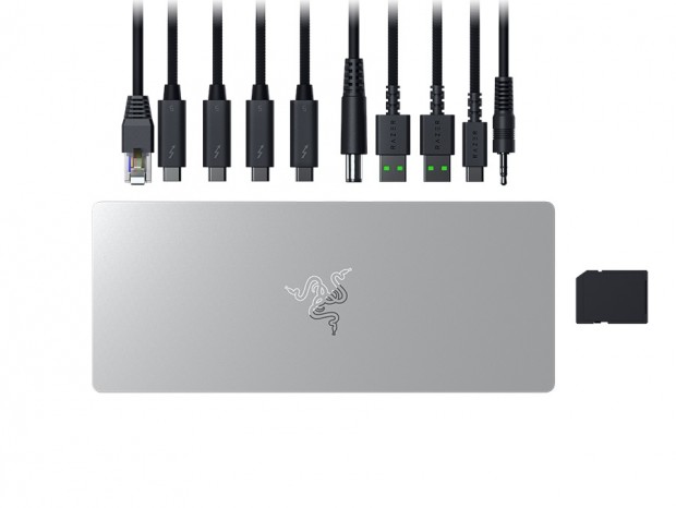 M.2スロットや4K出力、140W給電ポートを備えたマルチドック「Razer Thunderbolt 5 Dock」発売