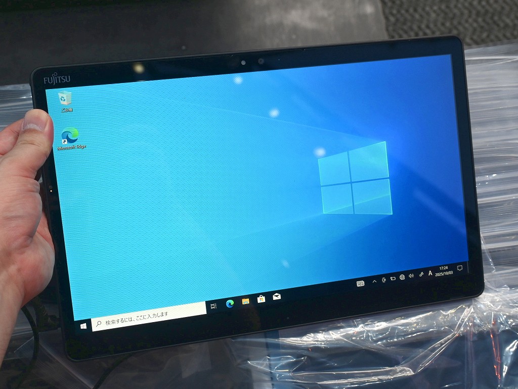 お買い得中古品情報) 美品ながらバッテリ消耗の訳ありタブレット