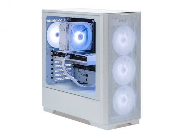 ストーム、Ryzen 5 7500Fを搭載するホワイト色のゲーミングPC計6機種