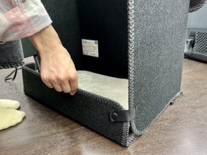 消臭マット付き6面大型パネルヒーター