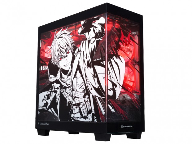 GALLERIA、人気VTuber「葛葉」デザインのピラーレスゲーミングPC発売