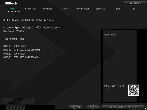 B850 Challenger WiFi