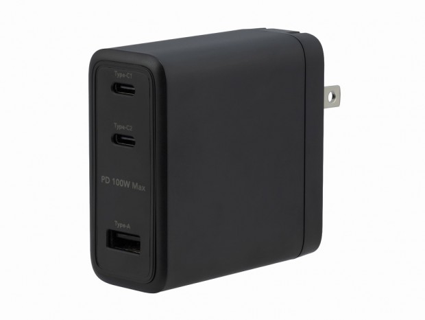 最大100W PDに対応、Nintendo Switch 2も充電できる3ポート急速充電器がグリーンハウスから