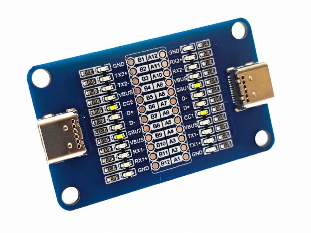 Type-Cケーブルの仕様や断線がその場でわかる、外部電源不要＆フル結線対応の簡易チェッカー