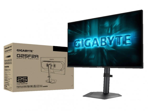 GIGABYTE 240Hz 24.5インチ ゲーミングモニター GIGABYTE、240Hz/1ms対応の24.5型Super Speed IPSゲーミング液晶