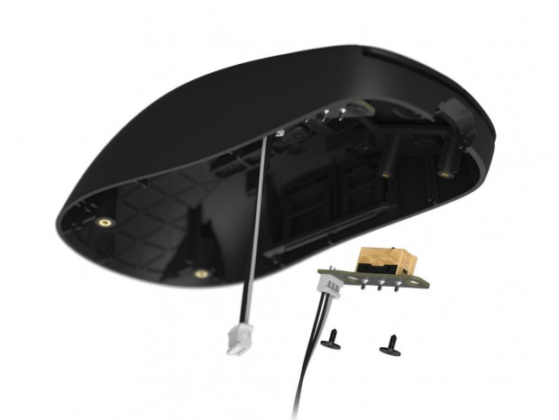 PAW3950カスタムセンサーを搭載した有線ゲーミングマウス