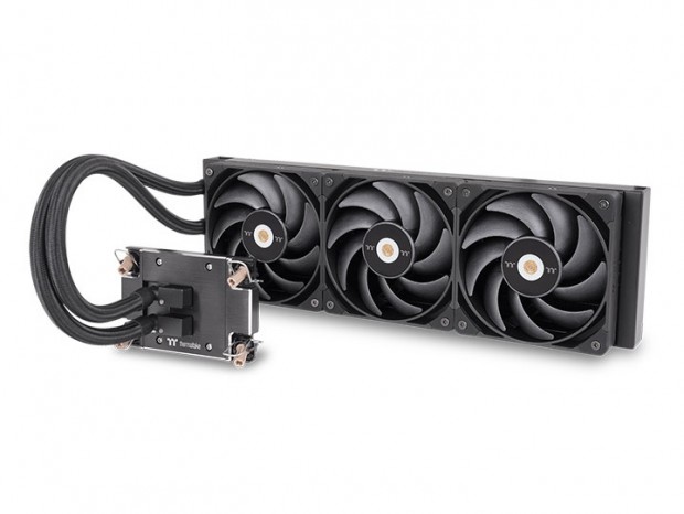 最大TDP625Wのワークステーション向けAIO水冷、Thermaltake「AW420 AIO Liquid Cooler」